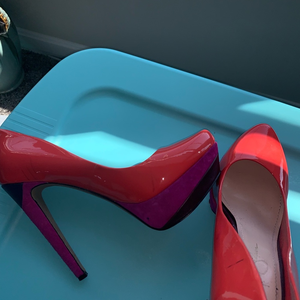 Jessica Simpson Multicolor Pumps - Picture 3 of 4